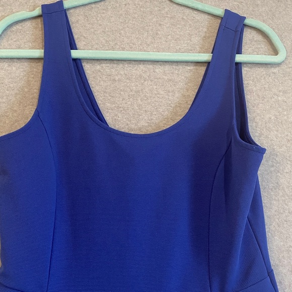 Royal Blue Spring Dress - Picture 3 of 6